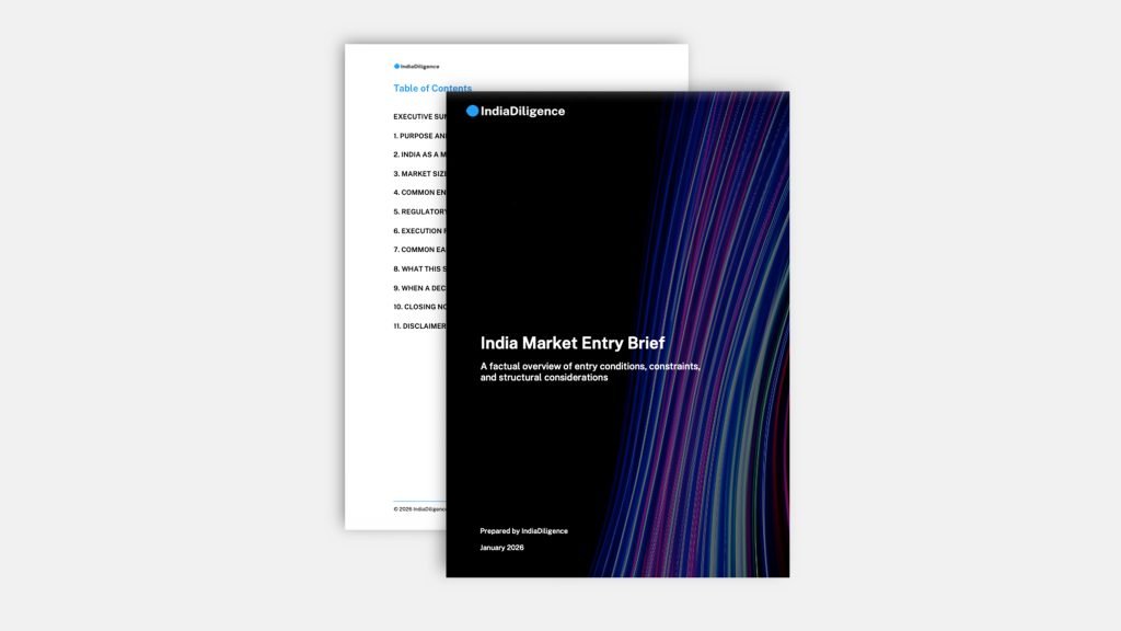 India Market Entry Brief - IndiaDiligence